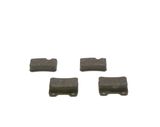 BOSCH Комплект тормозных колодок, дисковый тормоз 0 986 460 955