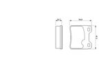 BOSCH Комплект тормозных колодок, дисковый тормоз 0 986 460 955