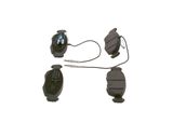 BOSCH Комплект тормозных колодок, дисковый тормоз 0 986 461 764