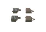 BOSCH Комплект тормозных колодок, дисковый тормоз 0 986 465 751