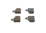 BOSCH Комплект тормозных колодок, дисковый тормоз 0 986 465 751