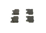 BOSCH Комплект тормозных колодок, дисковый тормоз 0 986 466 871