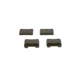 BOSCH Комплект тормозных колодок, дисковый тормоз 0 986 466 874
