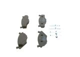 BOSCH Комплект тормозных колодок, дисковый тормоз 0 986 468 871