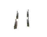 BOSCH Комплект тормозных колодок, дисковый тормоз 0 986 468 890