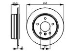BOSCH Тормозной диск 0 986 478 475