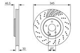 BOSCH Тормозной диск 0 986 479 651