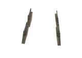 BOSCH Комплект тормозных колодок, дисковый тормоз 0 986 494 166