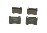 BOSCH Комплект тормозных колодок, дисковый тормоз 0 986 494 166