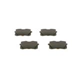 BOSCH Комплект тормозных колодок, дисковый тормоз 0 986 494 520