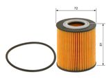 BOSCH Õlifilter 1 457 429 197