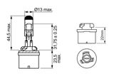 BOSCH Udutule pirn 1 987 302 024