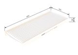 BOSCH Filter, kupéventilation 1 987 432 091