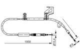 BOSCH Vaijeri, seisontajarru 1 987 477 604