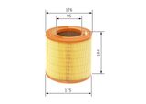 BOSCH Luftfilter F 026 400 183