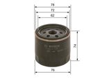 BOSCH Oljefilter F 026 407 078