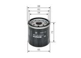 BOSCH Oljefilter F 026 407 208