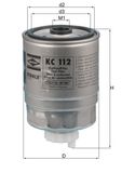 KNECHT Bränslefilter KC 112
