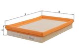 KNECHT Ilmansuodatin LX 687