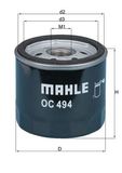 KNECHT Eļļas filtrs OC 494