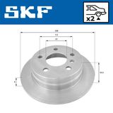 SKF Jarrulevy VKBD 90083 S2