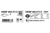 SKF Bromsbeläggssats, skivbroms VKBP 80173 E