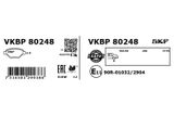 SKF Bromsbeläggssats, skivbroms VKBP 80248