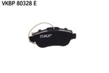 SKF Комплект тормозных колодок, дисковый тормоз VKBP 80328 E