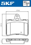 SKF Jarrupala, levyjarru VKBP 90400