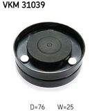 SKF Styrrulle, flerspårsrem VKM 31039