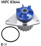SKF Vesipumppu, moottorin jäähdytys VKPC 83644
