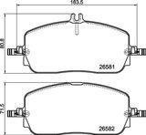 BREMBO Комплект тормозных колодок, дисковый тормоз P 50 174