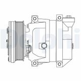 DELPHI Kompressor, klimatanläggning CS10095-12B1