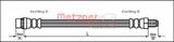 METZGER AUTOTEILE Bromsslang 4114639