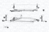 MAGNETI MARELLI Klaasipuhastaja hoovastik 085570741010