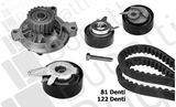 BUGATTI Vattenpump + kuggremssats KBU8713A