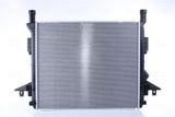 NISSENS Radiaator,mootorijahutus 606780