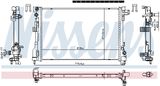 NISSENS Radiaator,mootorijahutus 606869