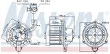 NISSENS Вентилятор салона 87537
