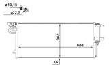 MAHLE Kondensaator,kliimaseade AC 103 000S
