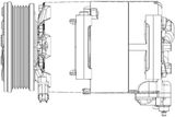 MAHLE Kompressor, klimatanläggning ACP 310 000P