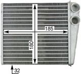MAHLE Soojusvaheti,salongiküte AH 208 000S