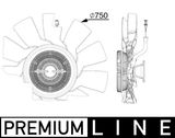 MAHLE Ventilators, Motora dzesēšanas sistēma CFF 515 000P