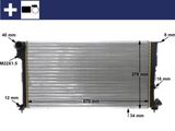 MAHLE Radiaator,mootorijahutus CR 471 000S