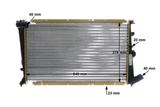MAHLE Radiaator,mootorijahutus CR 586 000S