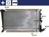 MAHLE Radiaator,mootorijahutus CR 586 000S