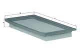 MAHLE Ilmansuodatin LX 480