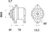MAHLE Генератор MG 520