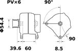 MAHLE Generator MG 555