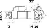 MAHLE Стартер MS 376